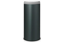 Brabantia Plastic 30L Flip Bin Lid - Metallic Mint.